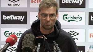 Video: Jurgen Klopp's post-match press conference - West Ham 2-1 Liverpool