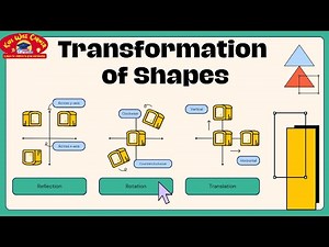 Reflection, Rotation, and Translation for Grade 7 Students | Transformation of Shapes