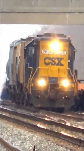 CSX GP38-2 long-range view part 2.