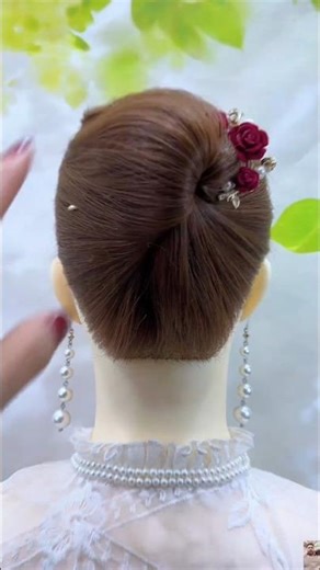 Look Like a Queen With This Simple Beautiful Hair Style!” #shorts
