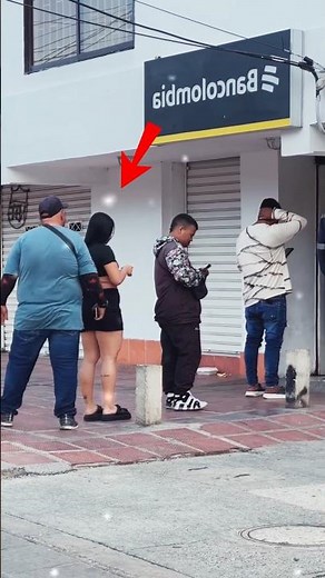 The ultimate fake ATM line prank! 😂🏦 #shorts #funny