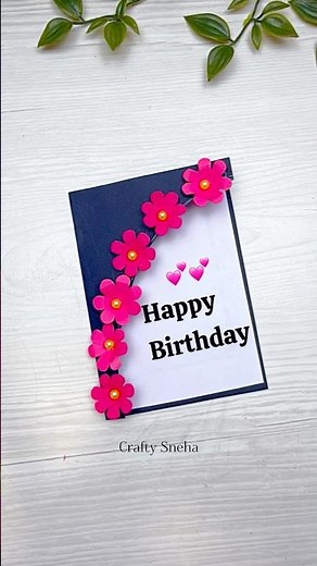 Birthday Card Ideas | Easy DIY Birthday Card for Mom, Dad, Best Friend | Birthday Card Kaise banaye