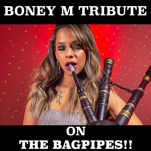 928K views · 51K reactions | Her playing Boney M songs on the Bagpipes will give you a major throwback! Get the mp3 on: Apple music - https://itunes.apple.com/us/artist/the-snake-charmer/id1196359571 Spotify - https://open.spotify.com/album/67gynSfZlsbBSrj9WXN4Tt (and all other streaming, downloading platforms) Consider becoming my Patron and be part of my journery (www.patreon.com/thesnakecharmer) | The Snake Charmer | Facebook