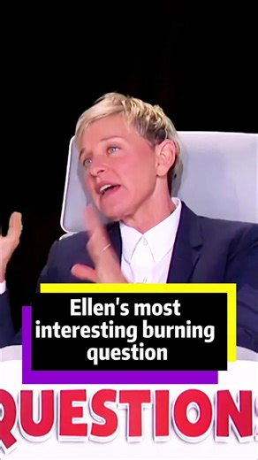 Ellen's Most Intense Burning Question Moment