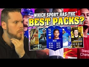 Which Sport has the Best Packs? FIFA 20, Madden 20, NBA 2K20, MLB 19 or NHL 20?