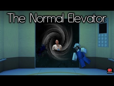 Playing Roblox The Normal Elevator