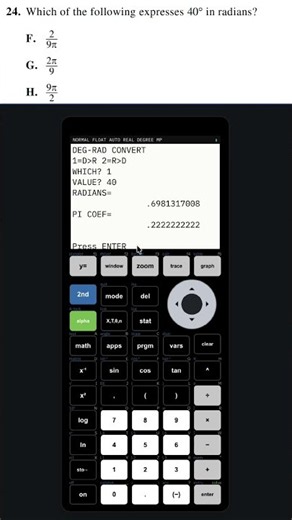 ACT Math: Tips and Tricks. Use calculator programs to save time! #actmath #actprep