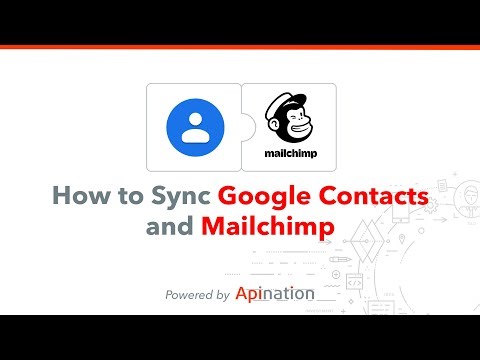How to Sync Mailchimp with Google Contacts - Add new subscribers right from Gmail