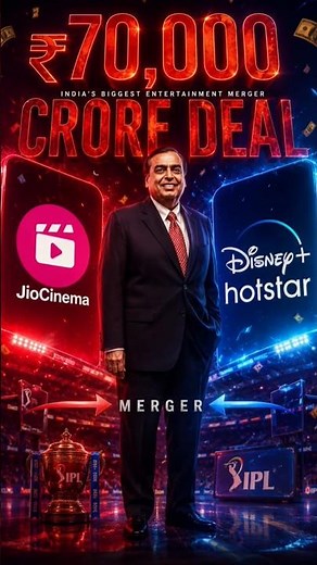 How Jio Changed India’s OTT Industry Forever!Disney+ Hotstar vs JioCinema Battle Explained 😳 #Shorts