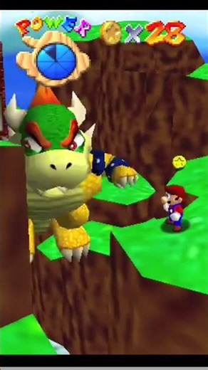CAUTION: Falling Bowser!