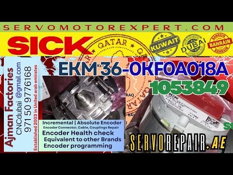 Sick Troubleshooting UAE EKM 36-0KF0A018A |1053849 | EKM36-0KF0A018A | Hiperface DSL Encoder Dubai
