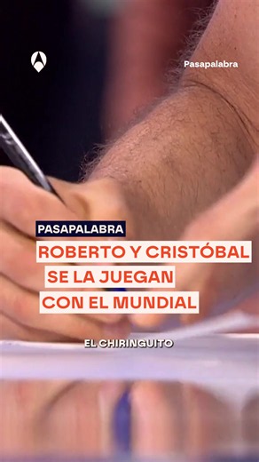 ⚽Esta apuesta entre Cristóbal Soria y Roberto dará mucho de lo que hablar en #Pasapalabra y en #ElChiringuitoDeJugones. 🤣 #TeleEnTikTok #MundialDeFútbol