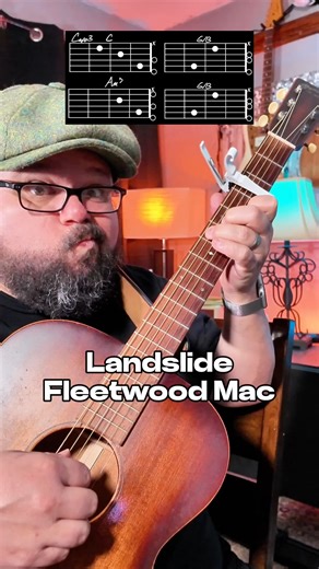 159K views · 1.3K reactions | Landslide Guitar Tutorial! #guitarlesson #guitarreels #instaguitar #guitarteacher #reelsinstagram #guitarpractice #guitartips #guitarforbeginners #guitarplayersofinstagram #guitarlife #musiceducation #fyp #guitarreel #reelitfeelit #guitarinspo | Chas Evans | Facebook