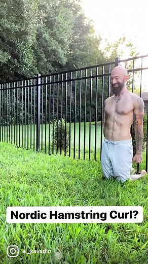 A Better Way to Train Nordic Hamstring Curls?🦵 | Al Kavadlo