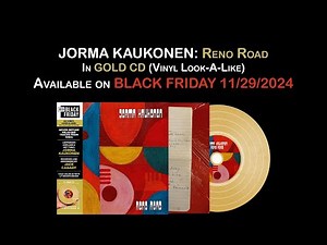 Jorma Kaukonen - Reno Road CD (CFUSA)