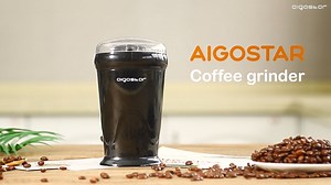 Watch Electric Coffee Grinder with Stainless Steel Blades on Amazon Live