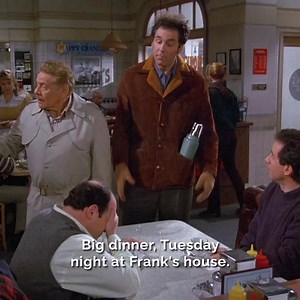 Meatloaf with a side of grievances. Delish! 3 DAYS until "The Strike" airs and the Festivus celebrations begin! Check your local listings at Seinfeld.com. #FestivusSavesTrees 🌲 | Seinfeld