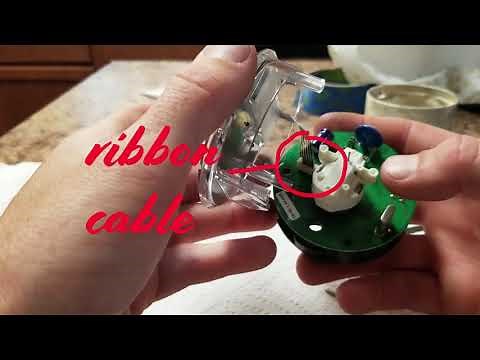Volvo Penta tachometer - hour meter lcd repair