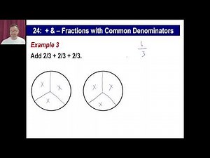Saxon Math - 76 (4th Edition) - Lesson 24: Adding & Subtracting Fractions