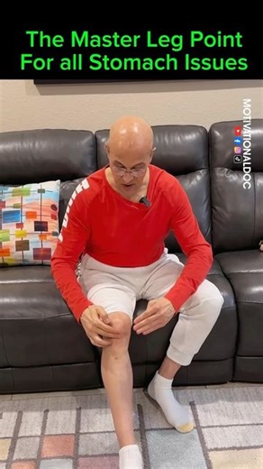 Alan Mandell on Instagram: "The Master Leg Point for All Stomach Issues! Dr. Mandell"