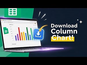 How to download column chart in google sheets