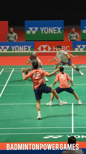 180K views · 1.8K reactions | Not today — my racket’s a wall!  #badminton | Badminton power games | Facebook