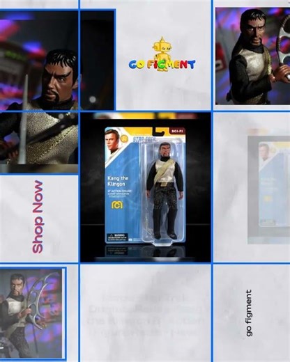 Mego Star Trek Original Series Kang the Klingon 8" Action Figure Retro - New