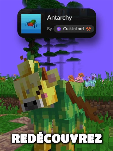 OreSpawn fait son grand retour dans Minecraft avec Antarchy ! 🔥 45 mobs, 8 boss, de nouvelles dimensions, des armes complètement démesurées et plein de contenu inédit. 💀 #Minecraft #MinecraftMods #MinecraftFR #ModsMinecraft #Gaming