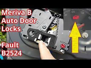 Ausbau der Türverkleidung beim Opel Meriva