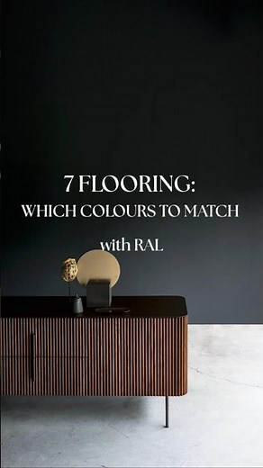 7 kinds of FLOORING and their best colour combinations (with RAL)