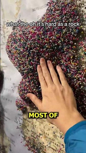 Visitors Turn This Map Into a 3D Masterpiece at Iceland's Aurora Museum