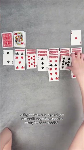 Here’s how to play Patience #solitaired #solitaire #cardgames