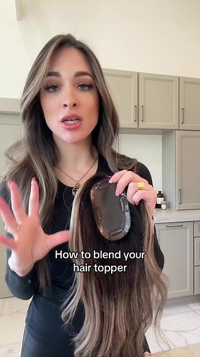 How to Properly Clip in and Blend Your Hair Topper