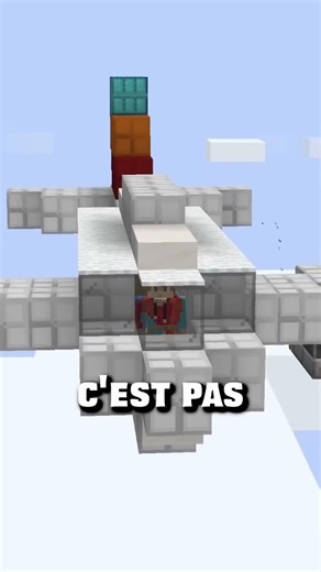 J'ai construit un Bombardier Nucléaire sur Minecraft ☢️ #minecraft