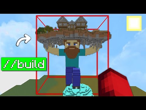 J'ai Secrètement Triché en Utilisant le //Build sur Minecraft