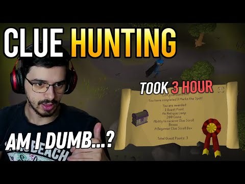 I Tried Solving The Easiest Clue's In OSRS... It Was Hard