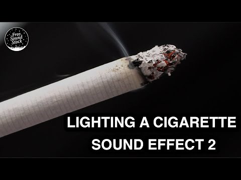 Cigarette Lighting Sound Effect