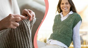 Sticka väst och slipover – 5 gratis stickmönster