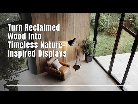 🌿 Hacienda Wood Art DIY: ✨ Turn Reclaimed Wood Into Timeless Nature-Inspired Displays
