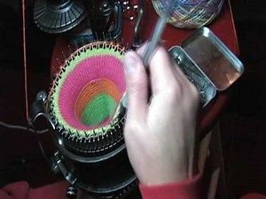 Ribbed Sock on Circular Knitting Machine (Part1 of 3)