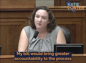 13K views · 1.7K reactions | Government officials must be accountable to the people. Today, I urged my colleagues to close loopholes the administration can use to skirt the constitutionally-mandated vetting process. I'm proud my bill cleared a key committee hurdle, and is now one step closer to becoming law. | Rep. Katie Porter | Facebook