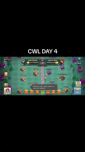 CWL DAY 4 JANUARI 2026 #coc #cidukwarrior #CWL