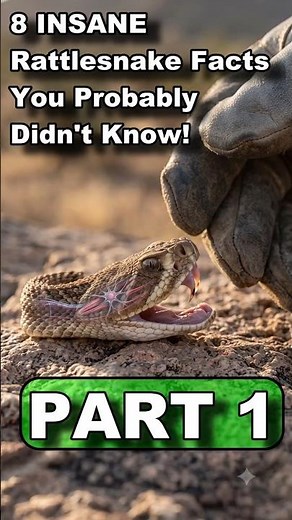Insane Rattlesnake Facts you Probably didn't know PART 1