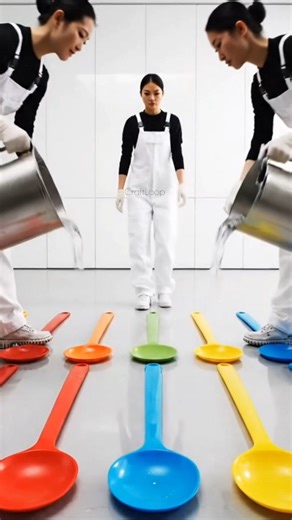 CraftLoop | Epox flooring luxury style kitchen using a spoon #epoxy #kitchen #kitchendesign #luxury #trendingreels | Instagram