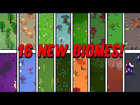 16 New Biomes With New Creatures In WorldBox