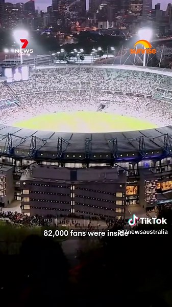 Two men have been arrested and charged after allegedly bringing loaded guns into the MCG during last night’s match between Carlton and Collingwood. #carlton #collingwood #Melbourne #MCG #gunsatMCG #7NEWS