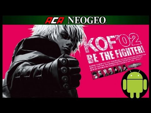 Agora vai!!!!! Testando KOF 2002 Android Version