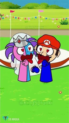 Guide Bride Sprunki Peach through the Musical Maze to her Wedding ceremony with Sprunki Mario 💍🎵