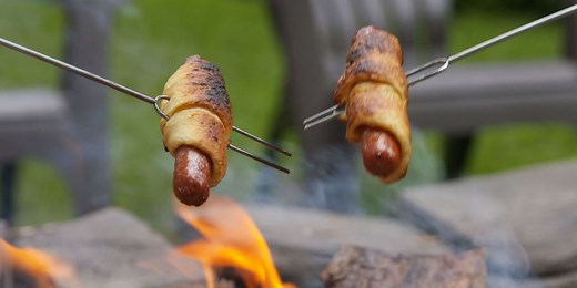 Campfire Pigs In A Blanket