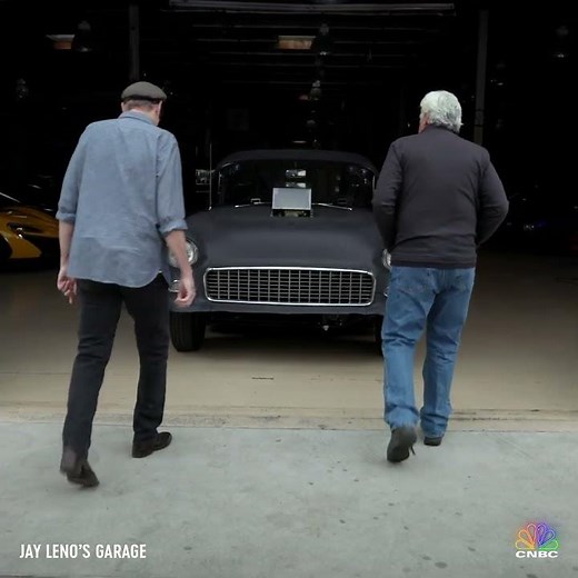 James visits Jay Leno's Garage